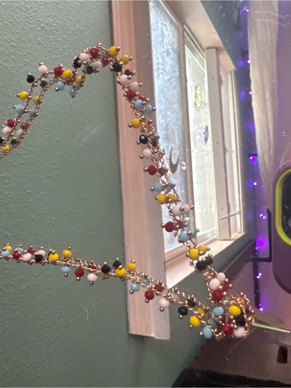 Multicolor Beaded necklace - jewelry